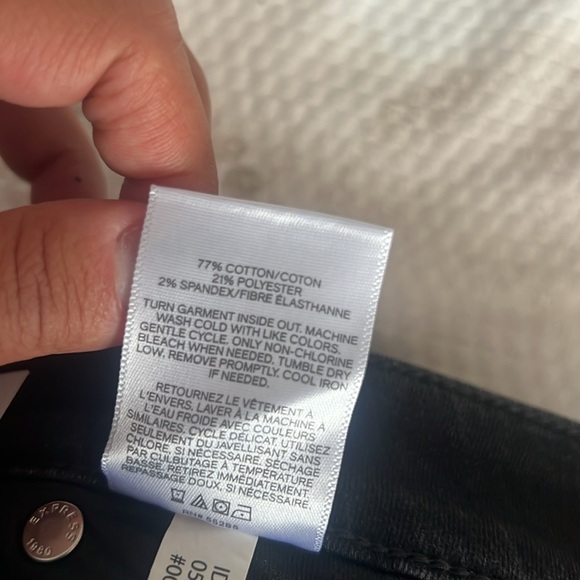 Express Black Jeggings Mid-Rise Stretch+ Denim Perfect Lift Size 8R - Picture 8 of 8